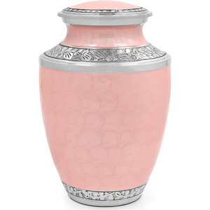 Urna de cremación de aluminio, urna de cremación de latón, urna de cremación de Metal para cenizas humanas, funerarias Premium para adultos, entierro conmemorativo - Product Image 3