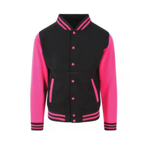 Good Quality Wholesale Custom Canvas Baseball Letterman <b>Bomber</b> <b>Varsity</b> <b>Jacket</b> Winter Wool Leather Windproof Reversible Men <b>Women</b> - Product Image 5