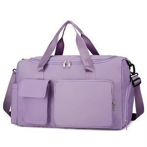 Trousse de maquillage en coton à motif imprimé de petits points avec fermeture éclair en métal, nouveauté, vente en gros, sortie directe d'usine de haute qualité - Product Image 1