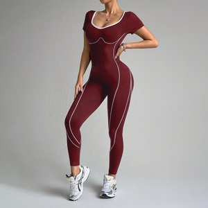 Ensembles de yoga pour femmes, vêtements de sport pour femmes, ensembles de yoga de fitness pour femmes, ensemble de yoga sans couture 1 pièce pour femmes - Product Image 1
