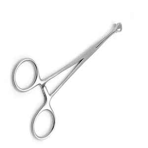 คีมคีบฟองน้ำปลอดเชื้อแบบไม่ลื่นสเตนเลสสตีลที่ออกแบบมาเพื่อการรักษาความปลอดภัยแหล่งพลังงานด้วยตนเองขั้นตอนการผ่าตัดทางการแพทย์ - Product Image 5