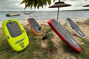 Planche de surf légère en fibre de carbone |   Noyau en mousse EPS, revêtement en fibre de verre époxy |   Planche de surf pour homme haute performance SiFly Stellar - Product Image 2