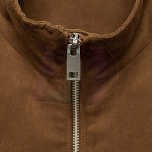 Chaqueta de Gamuza para Hombre, Estilo Clásico, con Logotipo Frontal, Duradera, Cómoda, Transpirable, Ecológica, Ropa Casual, Adecuada para Atuendos Diarios - Product Image 5