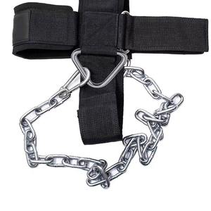 Harnais de tête pour l'entraînement du cou, renforcement musculaire, accessoires de musculation, sangles de musculation, harnais de cou - Product Image 4