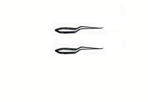 กรรไกรไมโคร แวนนาส รุ่นมาตรฐาน ใบมีด 22.5 ซม. 8.75 นิ้ว ด้ามแบน ตรง โค้ง พร้อมฐานสำหรับเครื่องมือผ่าตัด - Product Image 2