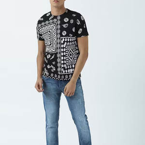 Chemise à manches courtes anti-boulochage, légère, à col contrasté, durable, en coton biologique personnalisé, pour homme, impression numérique directe sur textile - Product Image 4