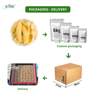 100% Snacks mangue ananas lyophilisés de qualité supérieure goût sucré naturel sans sucre ajouté emballé dans un sac fabriqué au Vietnam - Product Image 5