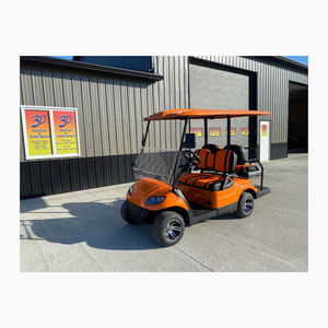 Made carrito de golf eléctrico de aluminio alimentado por batería de 2 asientos y controlador - Product Image 6