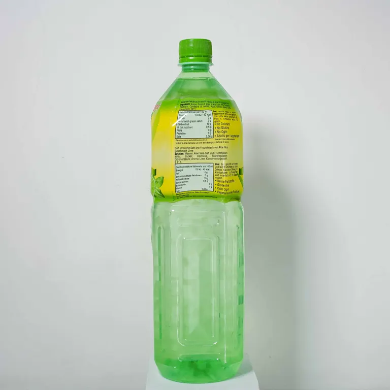 Botol hewan peliharaan Aloe Vera 33.8 FlOz minuman ekstrak segar berbagai rasa sampel gratis jus sehat lidah buaya harga grosir