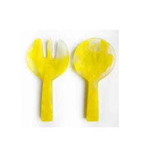 Cuillère de service alimentaire en résine, ensemble de fourchette, cuillère et aliments de cuisson hautement polis et personnalisés pour le dîner à la maison - Product Image 2