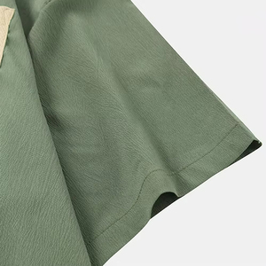 OEM High Quality Men's Wholesale Casual Wear Plain Cotton Short Sleeve t Shirt and Short <b>Set</b>/<b>twin</b> <b>Set</b> - Product Image 5