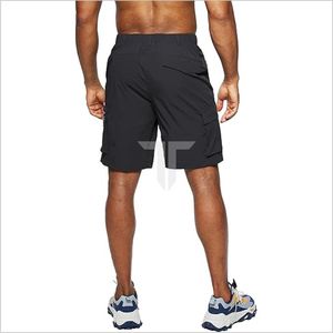 High Quality New Arrival Men's Terry Performance <b>Tech</b> Athletic Casual Jogger <b>Shorts</b> With Pockets Elastic Waist High Street Style - Product Image 3