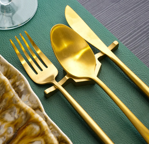 Repose-couverts élégant en marbre pour ustensiles de cuisine de table Hôtel Restaurant Utilisation de mariage et d'événement Ustensiles de cuisine Cuillère Repose-baguettes - Product Image 5