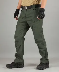Ix 7ユニフォームパンツ膝パッドセキュリティカーゴスタイル戦術ズボンハンティングパンツ男性用 - Product Image 4