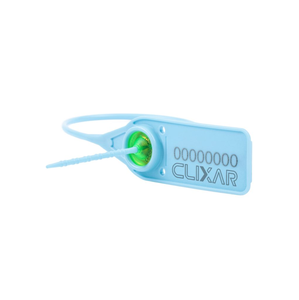Etiqueta DE SEGURIDAD azul Arrow V2 para sellos de envío y contenedores - Product Image 4