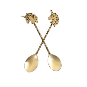 Ensemble de 4 cuillères à dîner en laiton faites à la main avec polissage et laque Meilleure qualité Design unique Cuillère à dîner pour la maison - Product Image 3