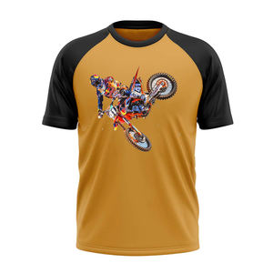 Jersey de Motocross de Alto Rendimiento, Transpirable y de Secado Rápido, en Poliéster/Algodón, Ropa Deportiva para Hombre para Aventuras - Product Image 1