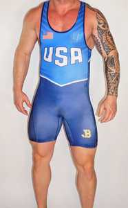 Mens <b>Wrestling</b> <b>Singlet</b> Quick Dry and Breathable for Training and Competition - Product Image 4