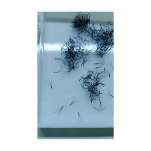 Nhu Y Cils NY3D Premade 3D Couleur Naturelle Cheveux Synthétiques Plein Volume Extensions de Cils Vietnam Longueurs Mixtes 15mm CC Curl - Product Image 5