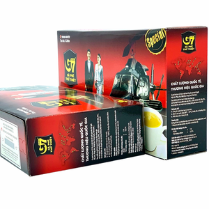 กาแฟสำเร็จรูปปริมาณมาก G7กาแฟสำเร็จรูปสีดำบริสุทธิ์50ซองจากกาแฟโรบัสต้า - Product Image 3