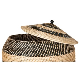 Cesta Decorativa de Bambú Breeze, Cesta de Almacenamiento Hecha a Mano, Venta al por Mayor, Ecológica, Hecha en Vietnam - Product Image 4