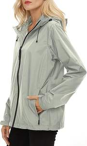 Chaquetas Cortavientos para Mujer, Logotipo Personalizado, Impermeables, de Alta Calidad, Tallas Grandes - Product Image 4