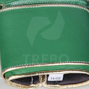 Professional Custom Leather Boxing <b>Gloves</b> with <b>Laced</b> Wrist Eco-Friendly Lightweight Moisture Wicking for Fight Training - Product Image 5