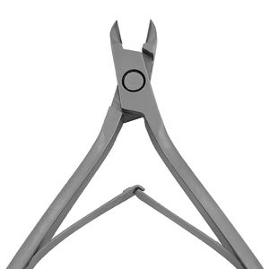 กรรไกรตัดหนังกำพร้าสแตนเลสแบบมืออาชีพเครื่องมือทำเล็บสีเงิน - Product Image 4