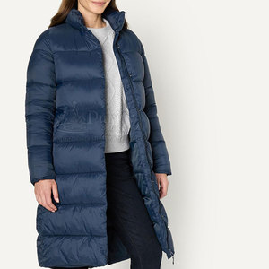 Couleur personnalisée Marque Privée Meilleur Prix Femmes Longue Veste Rembourrée en Coton Hiver à Vendre en Ligne - Product Image 3