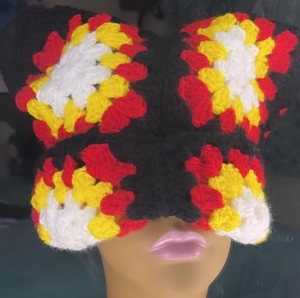 Gorro de Punto de Invierno con Orejas de Gato Bordadas a la Moda, Hecho a Mano, Estilo Urbano, Unisex, Personalizado por el Fabricante, Listo para Viajar - Product Image 4