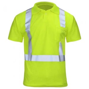 Cheap Price Reflective Half Sleeve Men's <b>Polo</b> Shirts Workwear High Visibility <b>Polo</b> Collar Shirts - Product Image 3