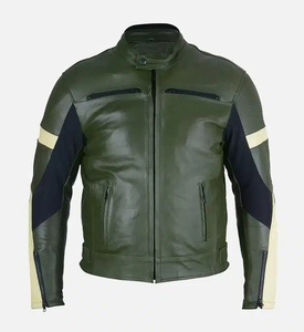 Chaqueta de cuero de vaca de alta calidad para hombre, chaqueta de cuero PU diseñada a la moda, ropa de hombre de alta calidad - Product Image 3