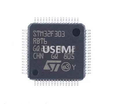 STM32F303RBT6 entegre devre IC çip MCU 32BIT 128KB flaş 64LQFP STM32F303 STM32F303RBT6