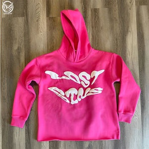 เสื้อฮู้ดฮิปฮอปแขนยาวมีฮู้ดเสื้อสเวตเชิ้ตแฟชั่นพิมพ์ลายการ์ตูนเสื้อสวมหัวตะวันตกออกแบบได้ตามต้องการ - Product Image 2