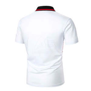 Chemises polo pour hommes respirantes, logo personnalisé, vente en gros, chemises polo pour hommes imprimées, chemises polo pour hommes élégantes - Product Image 2