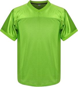 Mesospero เสื้อฟุตบอลผู้ใหญ่อเมริกัน, เสื้อ100% กีฬาโพลีเอสเตอร์ระบายอากาศแห้งเร็วระบายอากาศได้ดีเสื้อซ้อมเปล่า - Product Image 3