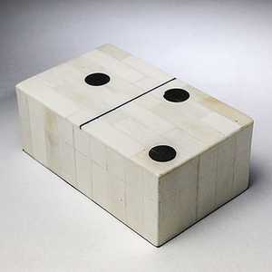 ชุดโดมิโนกระดูกสำหรับเกมกระดานคลาสสิกกระดูก-โดมิโนสองเท่าสำหรับเกมครอบครัวที่ยั่งยืน - Product Image 3