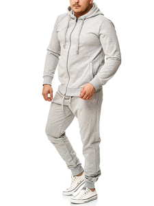 Trajes Deportivos con Capucha para Hombre, OEM, Invierno, Talla Grande, 100% Algodón, Felpa, Cordón Ajustable, Corte Regular, Ropa Deportiva - Product Image 2