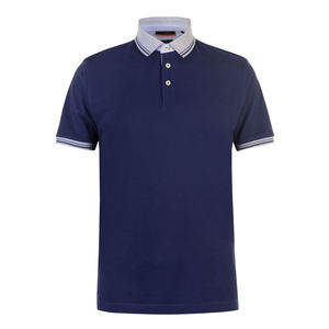 Polo à manches courtes 100% coton sur mesure pour hommes Design et logo Motif solide Prix bon marché avec quantité minimale de commande bas - Product Image 2