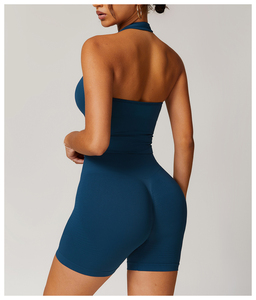 Conjunto de Yoga de 5 Piezas con Chaqueta, Nuevo, a la Moda, Elástico, Sin Costuras, Ropa Deportiva para Mujer - Product Image 6