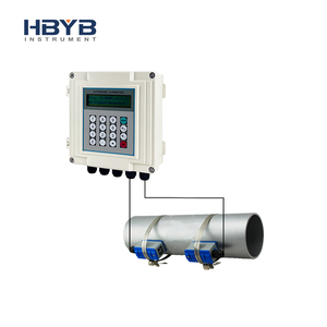 コンパクトデザイントリクロロエチレンエチレングリコール非侵入型LCDディスプレイ固定超音波流量計パイプ外装用 - Product Image 4