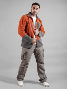 OEM buen personalizado hombres gran oferta cálida chaqueta de lana Polar/último estilo OEM moda diseño personalizado barato Sherpa chaquetas - Product Image 2