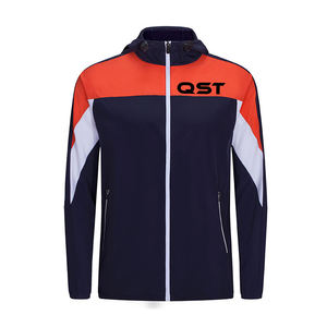 OEM Zipper Softshell <b>Jackets</b> for <b>Men</b> Workout Windproof Windbreaker Zipper <b>Men</b> Lightweight 100% Polyester <b>Jackets</b> For Winter - Product Image 4