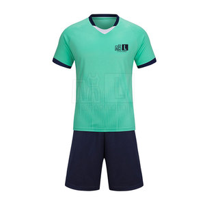 Nouveauté 2025 - Tenue de football à manches courtes respirante personnalisée pour adultes - Couleurs et logo personnalisés - Meilleur prix - Product Image 1