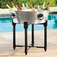 Vintage design customized shape and size wine bucket best quality metal wine <b>tub</b> at competitive price - Product Image 6