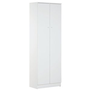 Armoire portable MULTIUSO 168 avec 2 portes à charnières lisses blanches (60 cm) pour Sarmog - Product Image 1