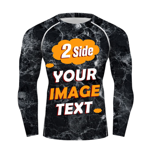 Brand New 2025 Best Manufactured Oem Most Popular Design <b>Rash</b> <b>Guard</b> <b>Men</b> Gym Wear <b>Rash</b> <b>Guard</b> Stylish Breathable Compression Shirt - Product Image 4