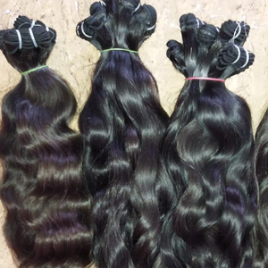 Grado 100% Extensiones de cabello Remy indio sin procesar con estilo de onda natural - Product Image 6