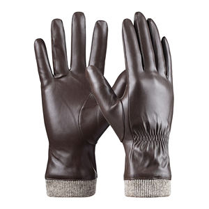 Gants d'hiver pour hommes conçus sur mesure, nouveau style en cuir pour un usage quotidien - Product Image 1