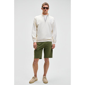 Sweat-shirt à col montant et demi-zip à manches longues pour homme GRIMELANGE NESTOR, coupe décontractée - Product Image 2